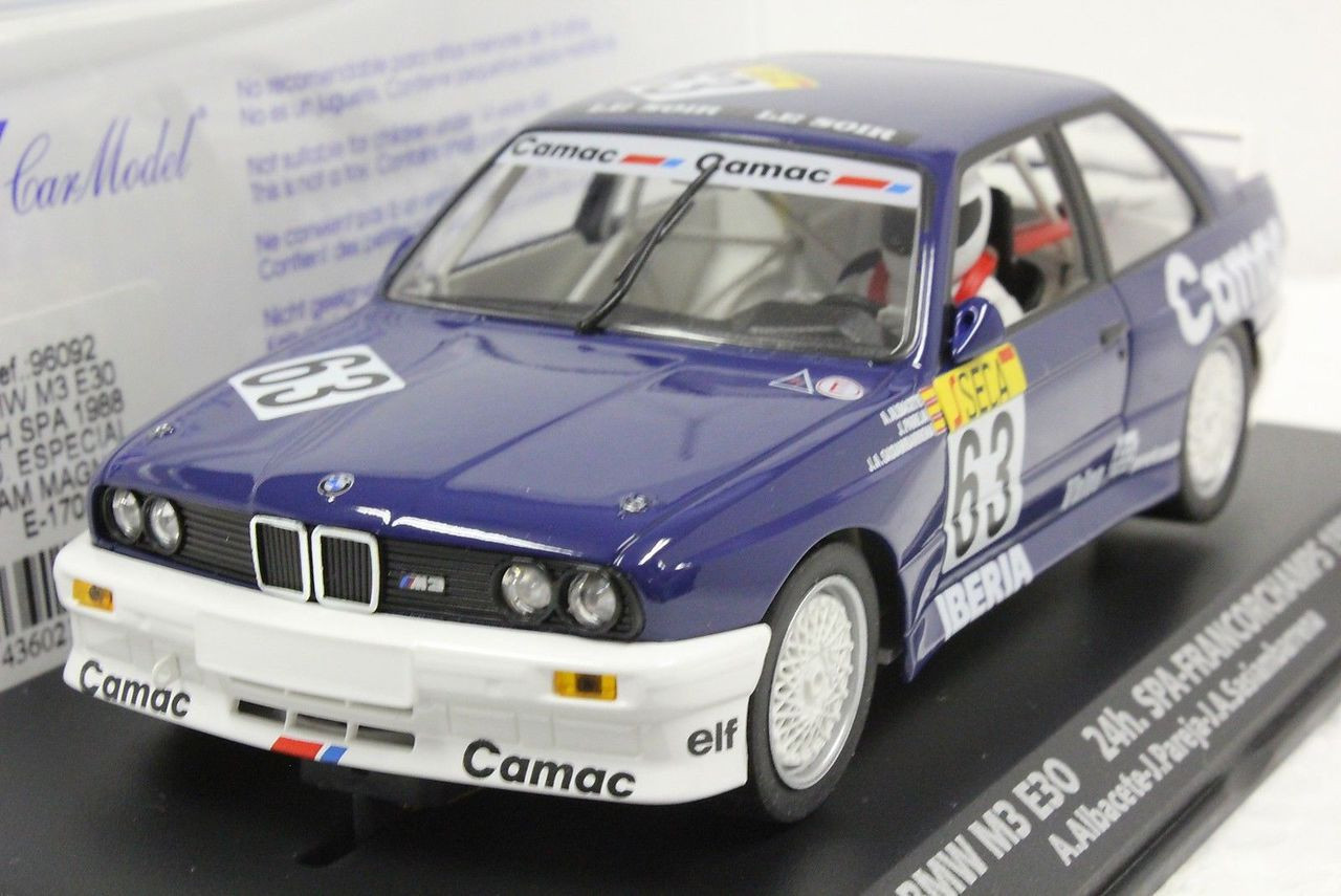 BMW M3 E30 24. SPA FRANCORCHAMPS 1988 - ミニカー