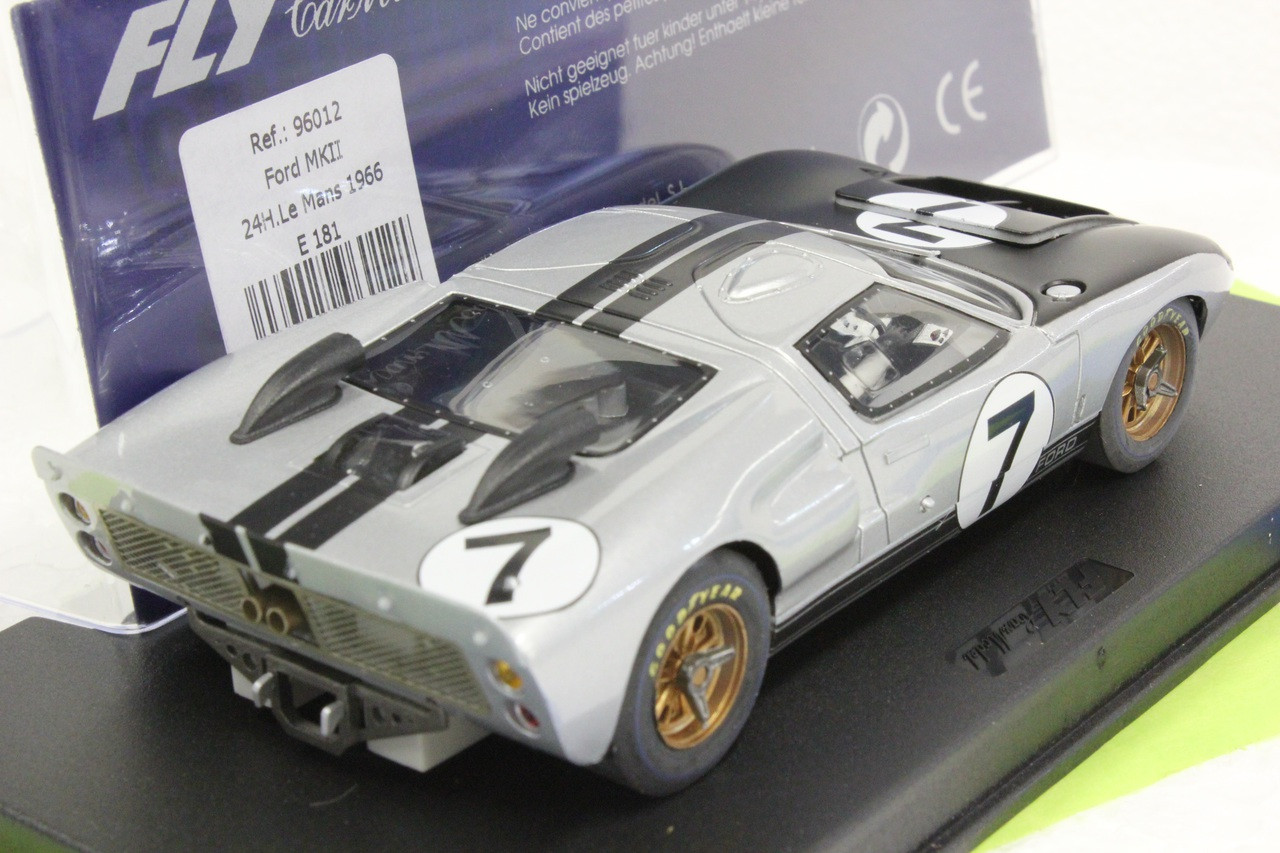 E181 Fly Ford GT40 MkII 24H Le Mans 1966, #7 1:32 Slot Car - Great