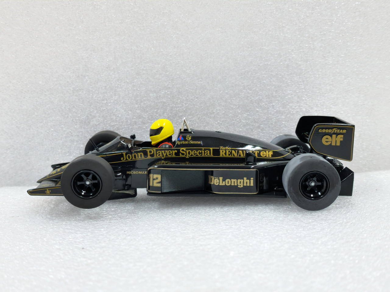 C4529 Scalextric Lotus 98T JPS Detroit GP 1986 - Ayrton Senna, #12