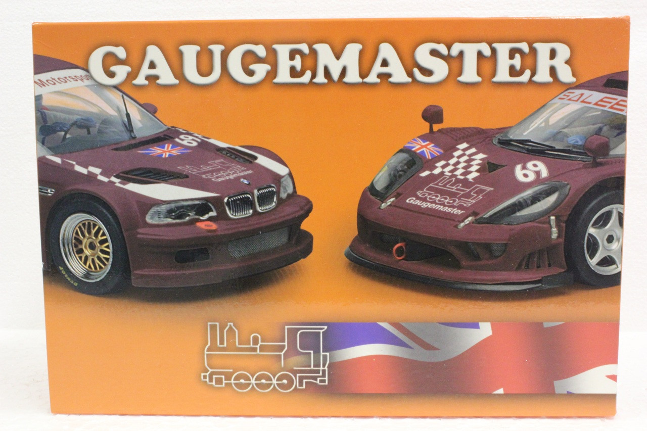 E263 Fly BMW M3 GTR & Saleen S7R Gaugemaster Two Car Set 1:32 Slot Car