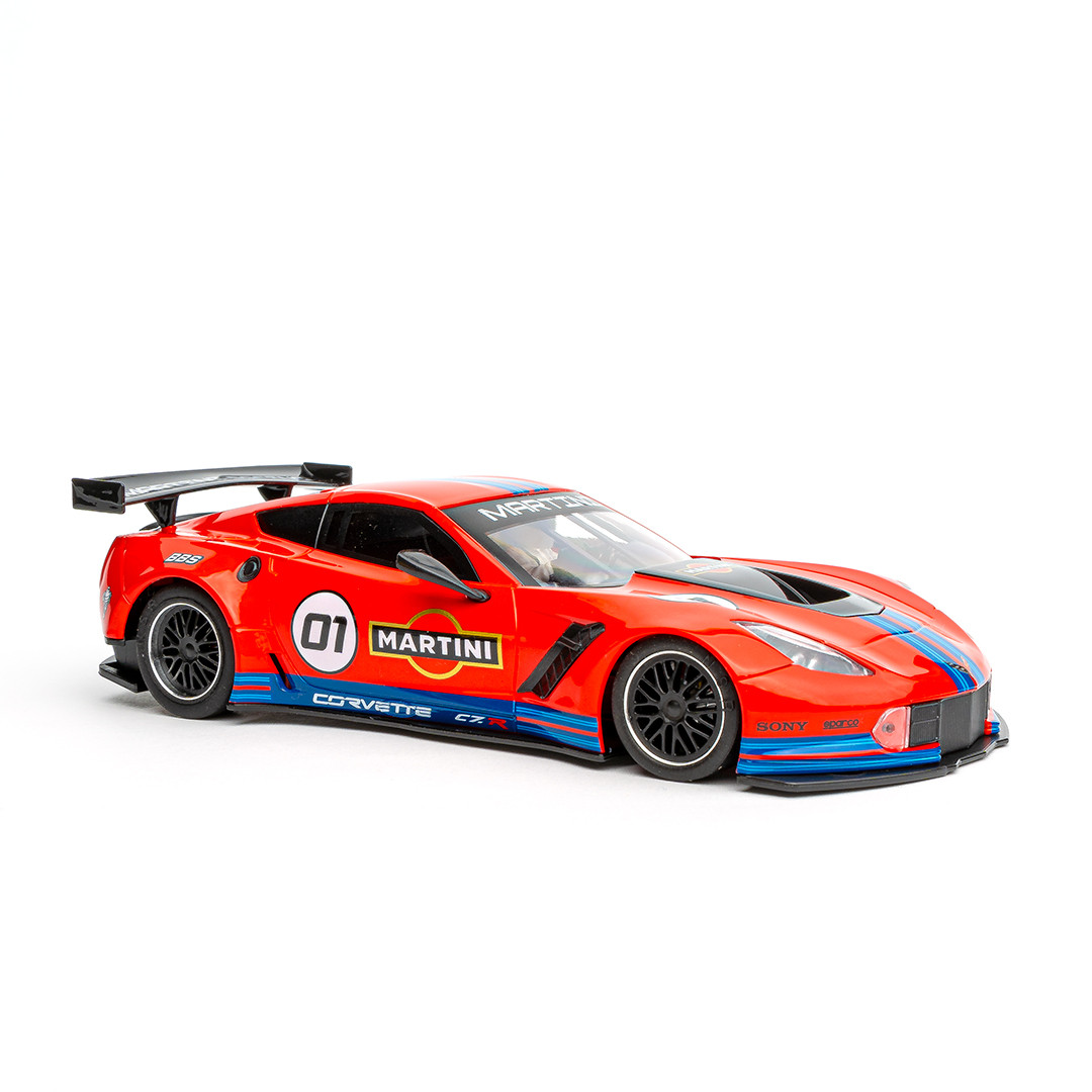 0436AW NSR Corvette C7.R Martini Red, #01 1:32 Slot Car - Great
