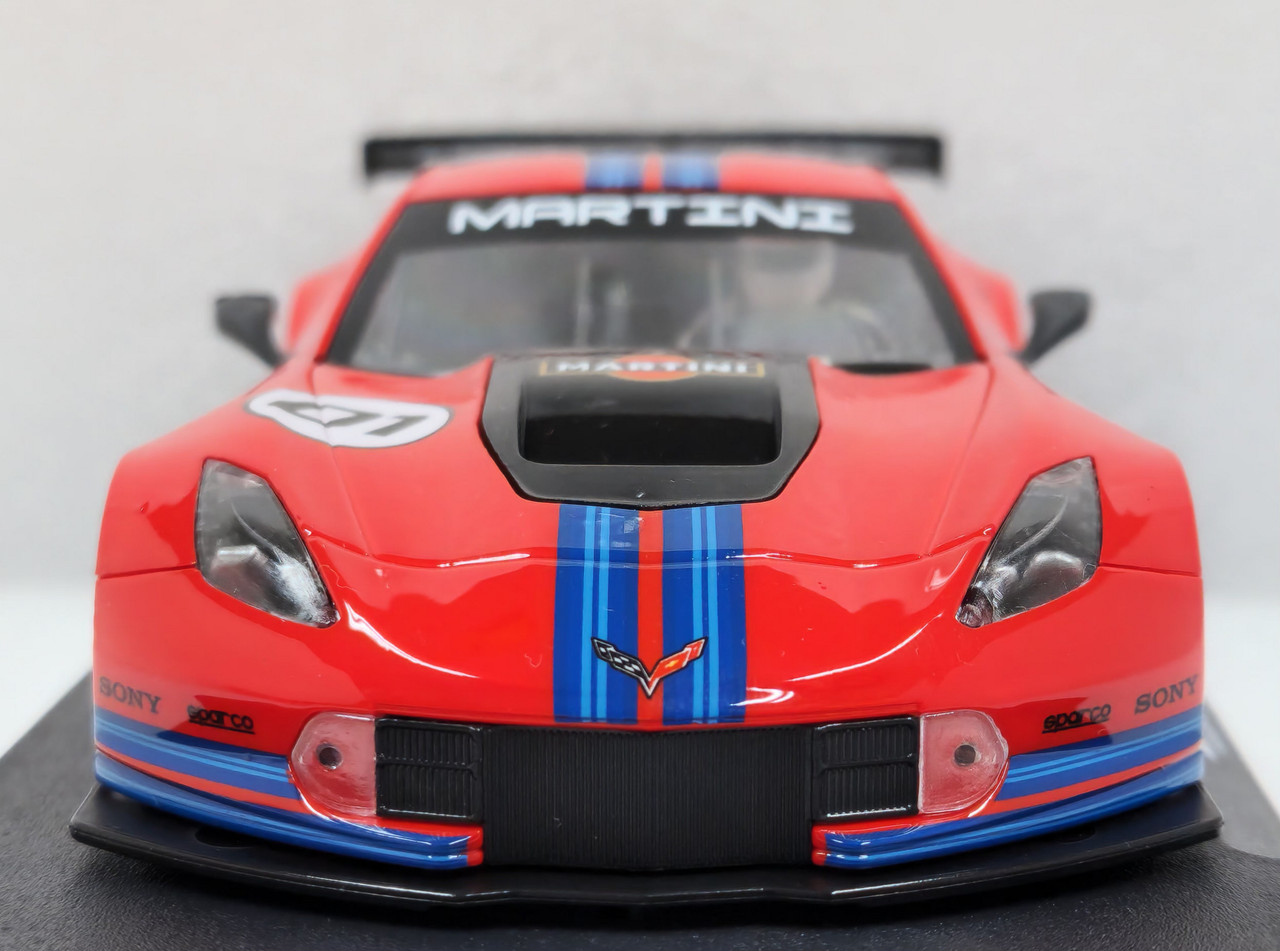 0436AW NSR Corvette C7.R Martini Red, #01 1:32 Slot Car - Great