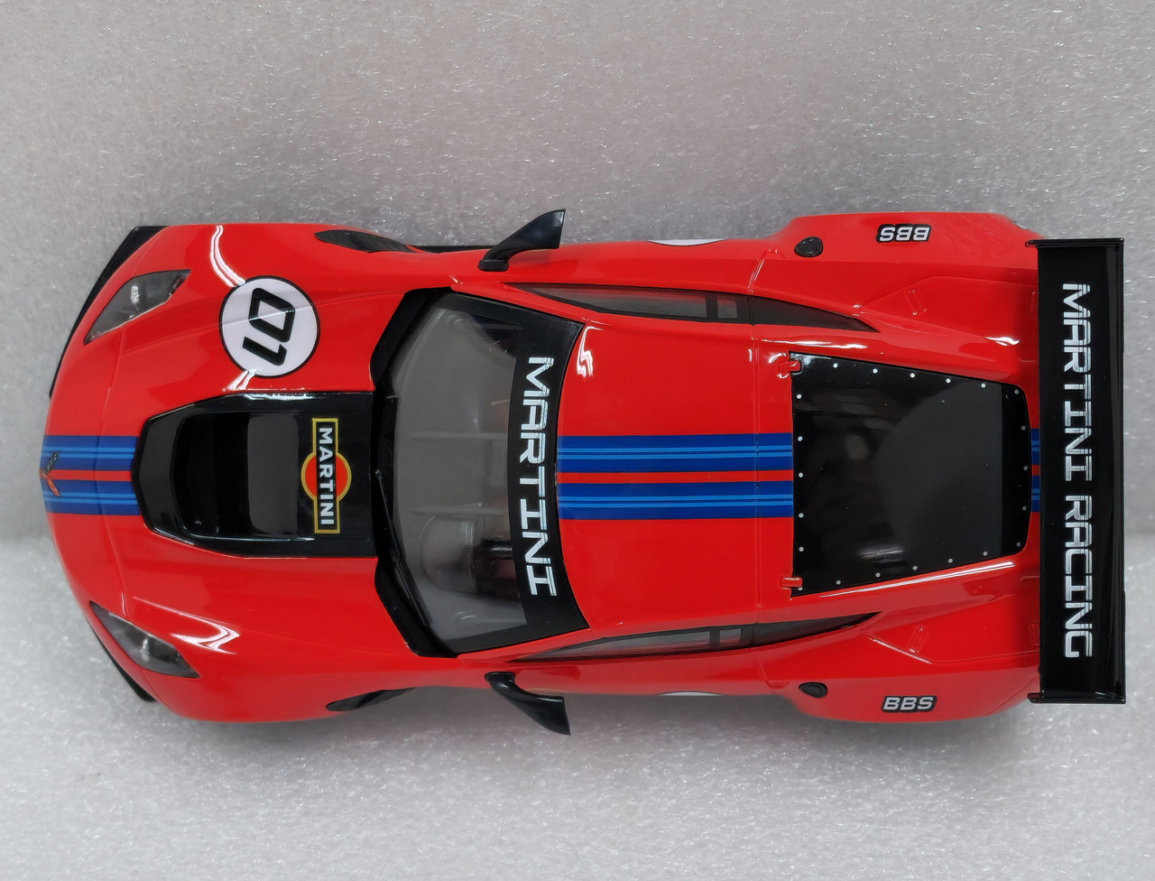 0436AW NSR Corvette C7.R Martini Red, #01 1:32 Slot Car - Great