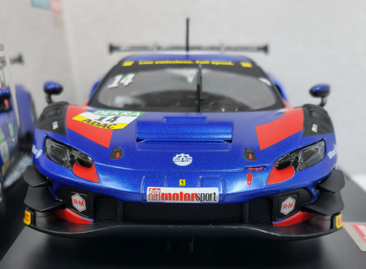 Carrera 23964 - Ferrari 296 GT3 - DTM 2023 #14 1/24 Scale – W.A.R. Slot Car Raceway Carrera 23964 - Ferrari 296 GT3 - DTM 2023 #14 1/24 Scale – W.A.R. Slot Car Raceway