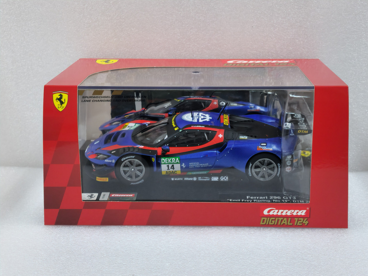 23964 Carrera Digital 124 Ferrari 296 GT3 Emil Frey Racing DTM