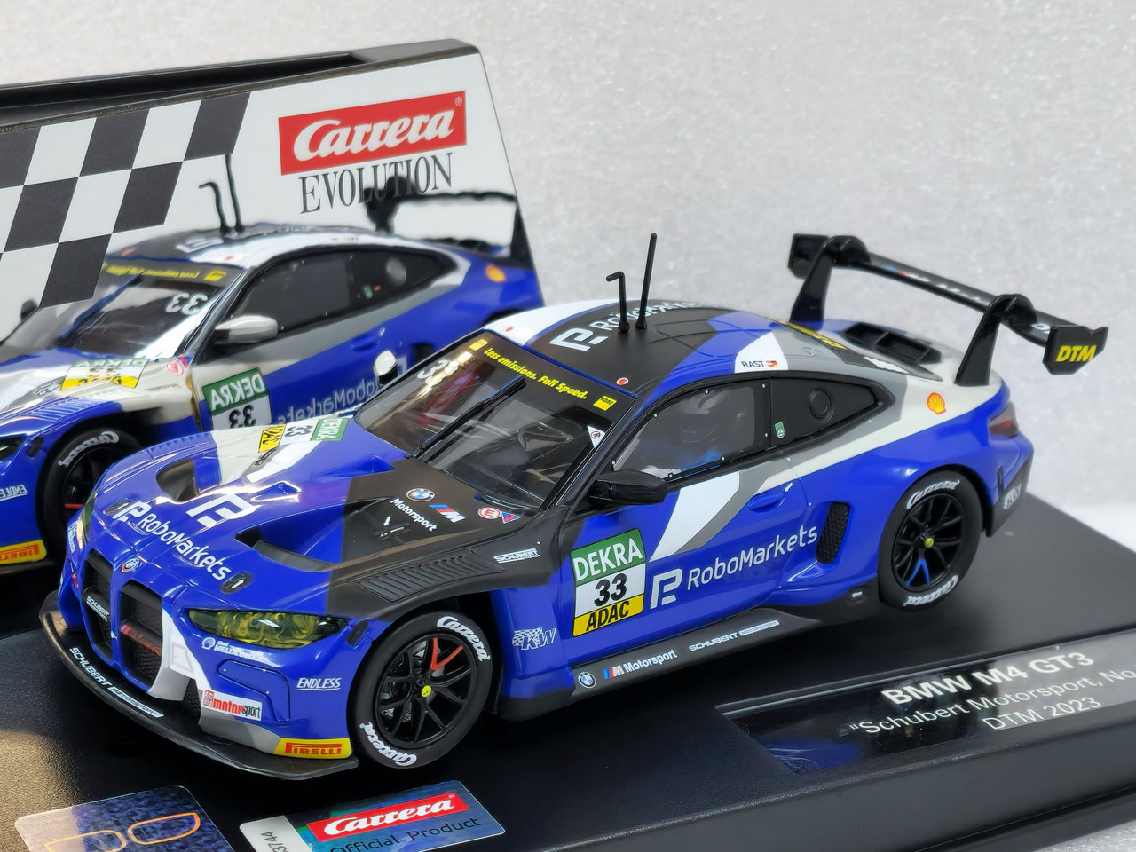 27773 Carrera Evolution BMW M4 GT3 DTM 2023 Schubert Motorsport