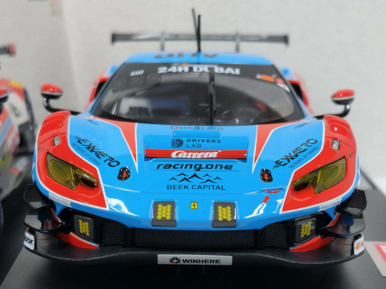 カレラ Ferrari 296 GT3 Dubai スロットカー 1/32 27800 Carrera Evolution Ferrari 296 GT3 DTM Carrera 24h