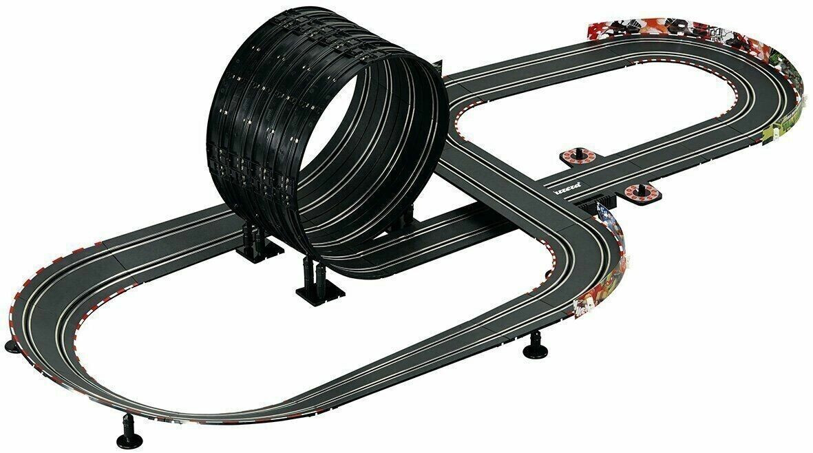 62324 Carrera GO!!! Ninja X-Loop Set 1:43 Slot Car Set - Great