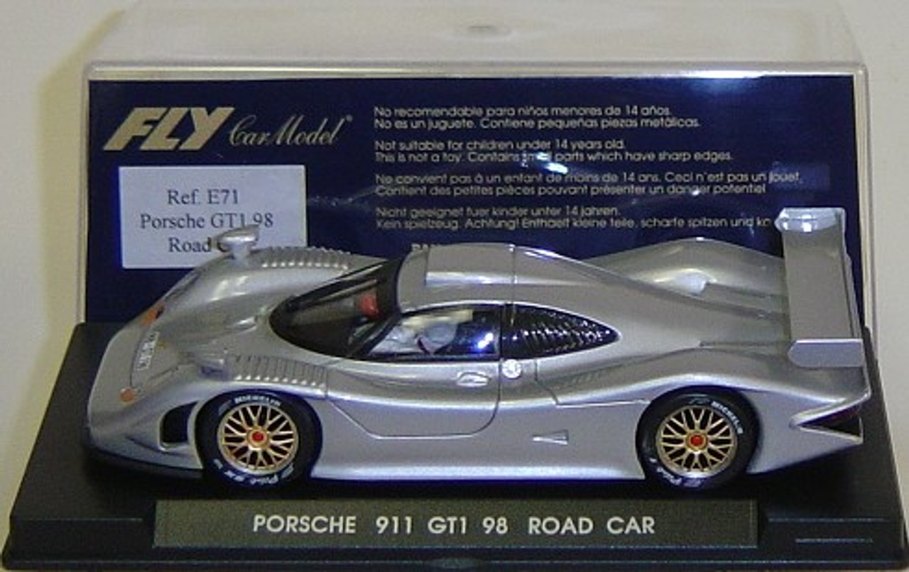 E71 Fly Porsche 911 GT1 1998 Road Car 1:32 Slot Car