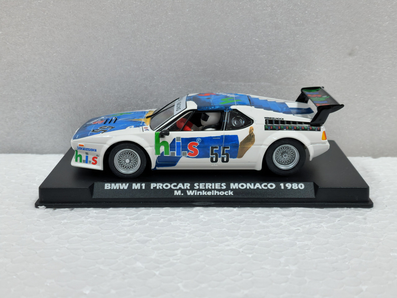 A2062-BMW Fly BMW M1 Procar Series Monaco 1980 H.I.S., #55 1