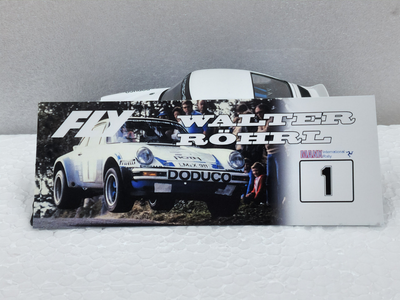 A2063 Fly Porsche 911 Rally Manx 1981, #1 1:32 Slot Car - Great