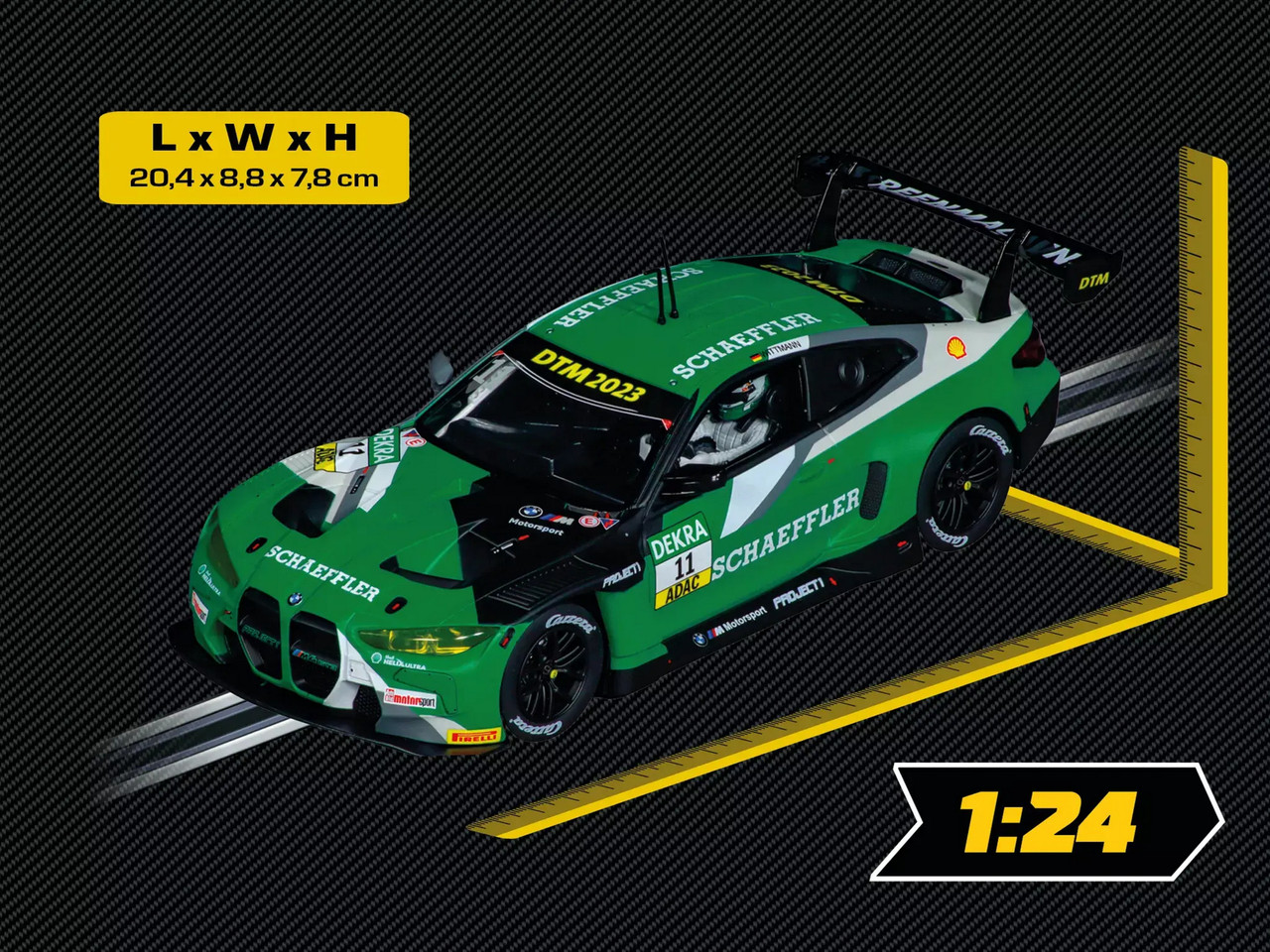 23968 Carrera Digital 124 BMW M4 GT3 Project 1 DTM 2023, #11 1:24