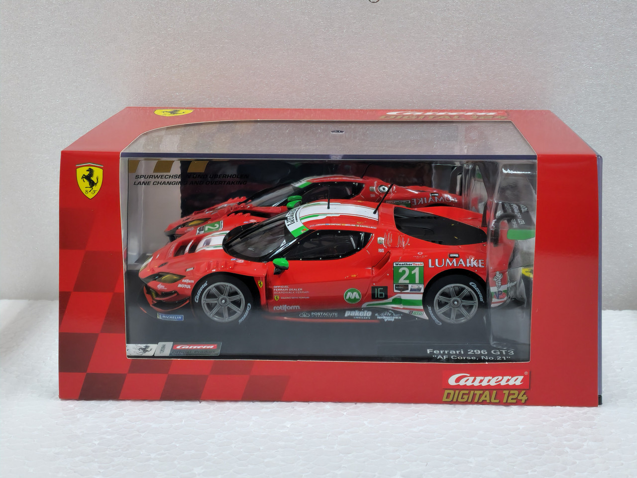 23965 Carrera Digital 124 Ferrari 296 GT3 DTM AF Corse, #21 1:24
