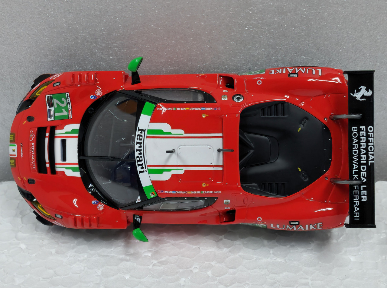 32001 Carrera Digital 132 Ferrari 296 GT3 DTM AF Corse, #21