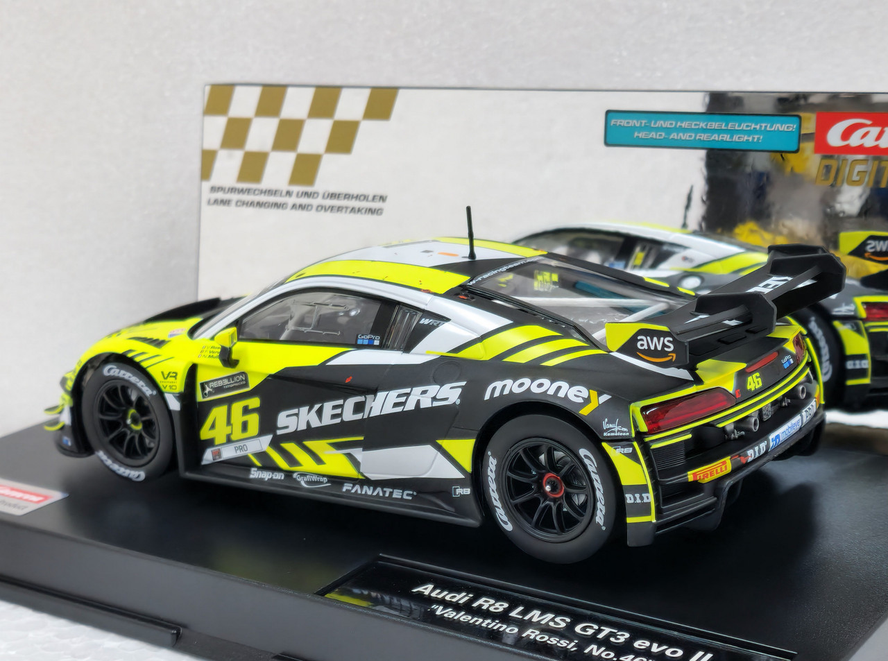 23980 Carrera Digital 124 Audi R8 LMS GT3 evo II Valentino Rossi