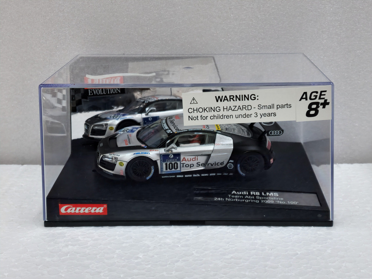 27321 Carrera Evolution Audi R8 LMS Team Abt Sportsline, 24h