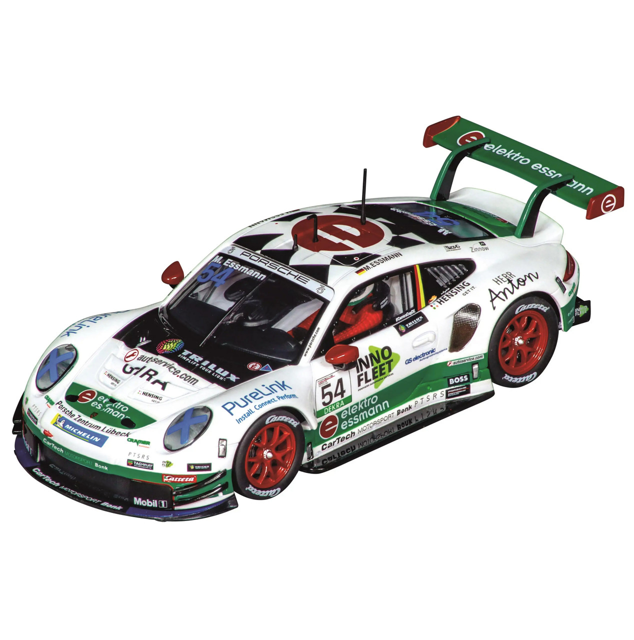Porsche 911 RSR Slot Car Carrera Evolution 1:32 - #54 CarTech Motorsport Bonk, Michael Essmann - 20027799
