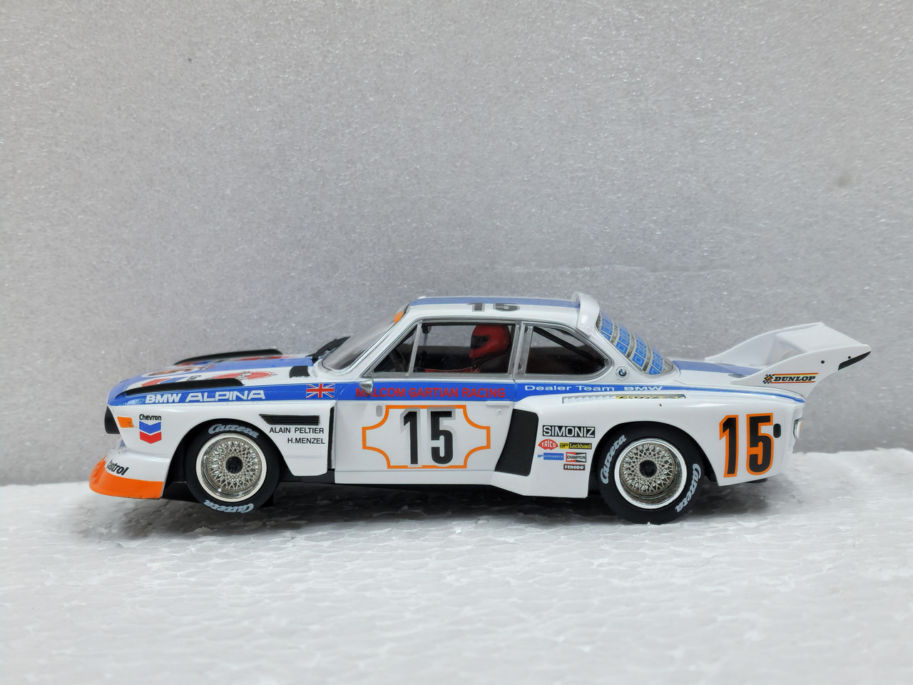27789 Carrera Evolution BMW 3.5 CSL, #15 1:32 Slot Car - Great