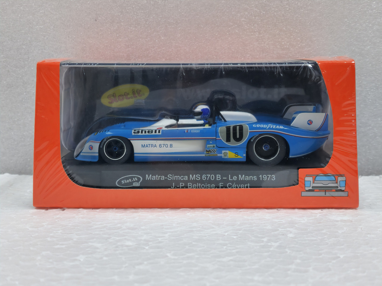 CW21 MATRA-SIMCA MS 670 B #11 24h Le Mans Winner 1973 1/32 Slot Car $69.99