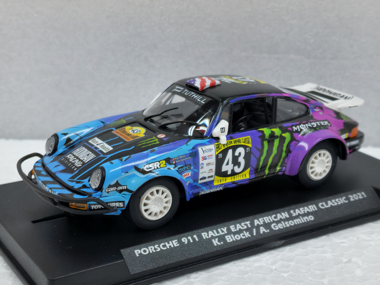 ミナミ A2063 Fly Porsche 911 Rally Manx 1981, #1 1:32 Slot Car - Great