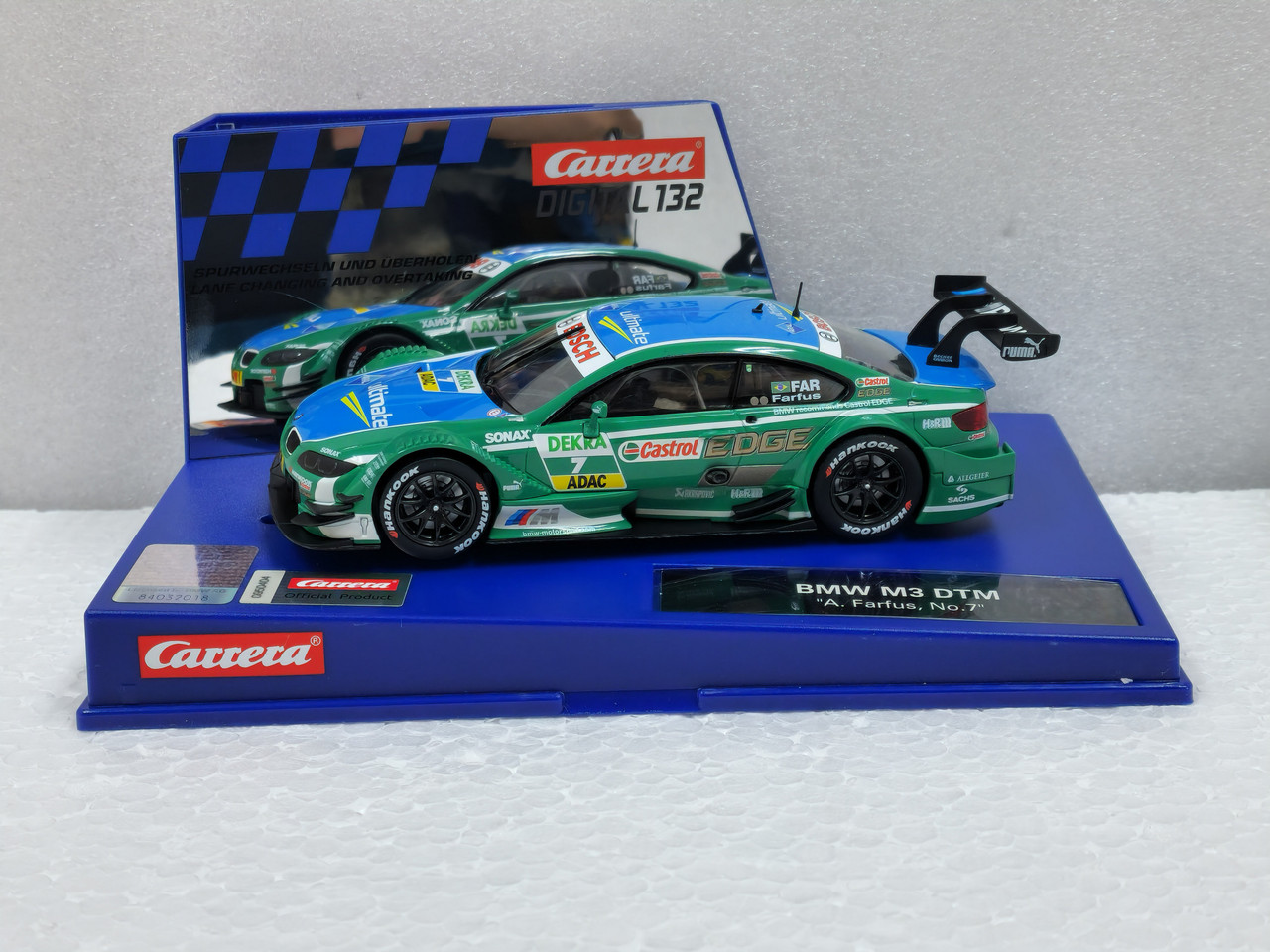 30673 Carrera Digital 132 BMW M3 DTM 2013 A. Farus, #7 1:32 Slot