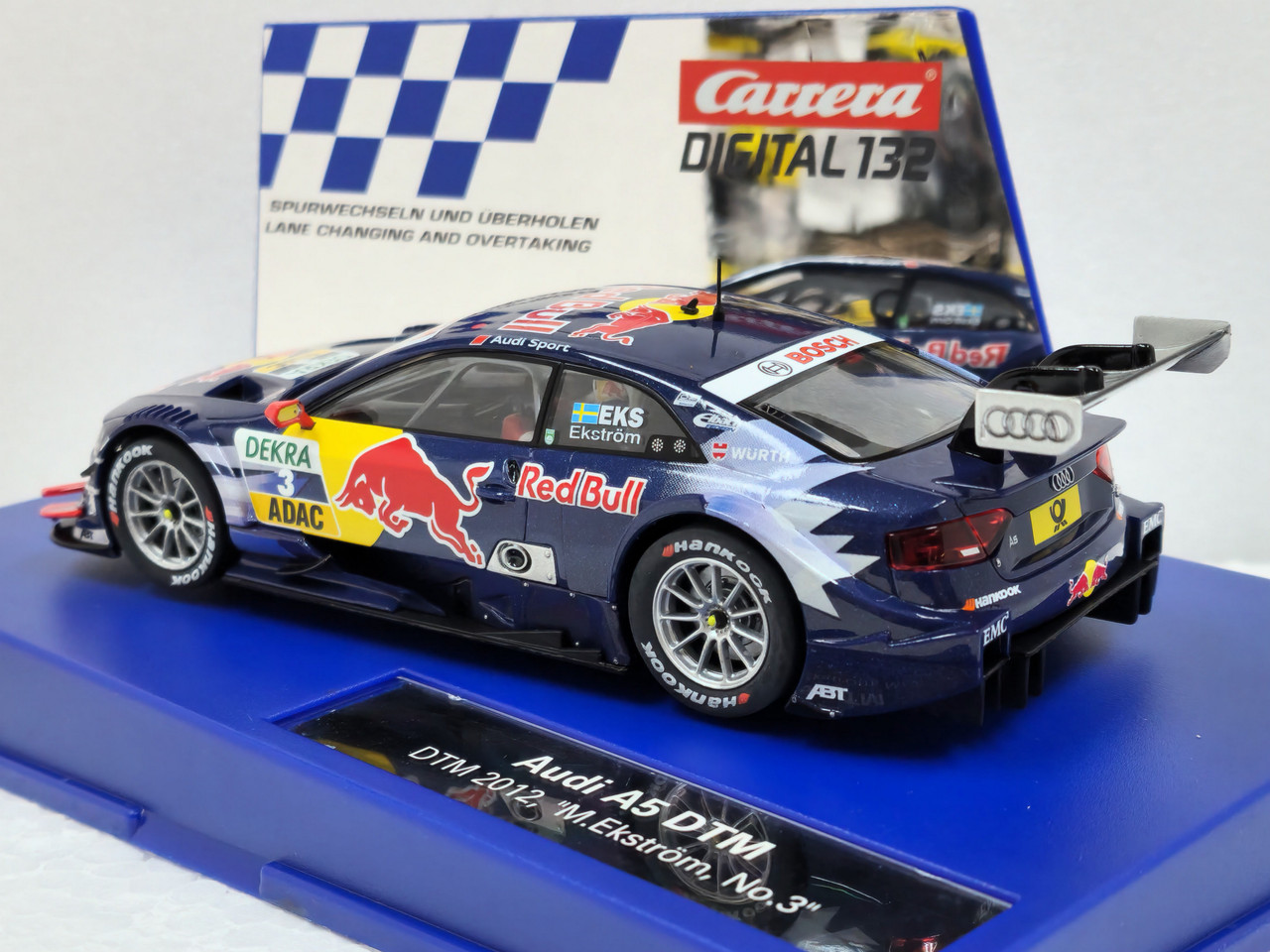 30657 Carrera Digital 132 Audi A5 DTM M. Ekstrom Red Bull, #3 1:32
