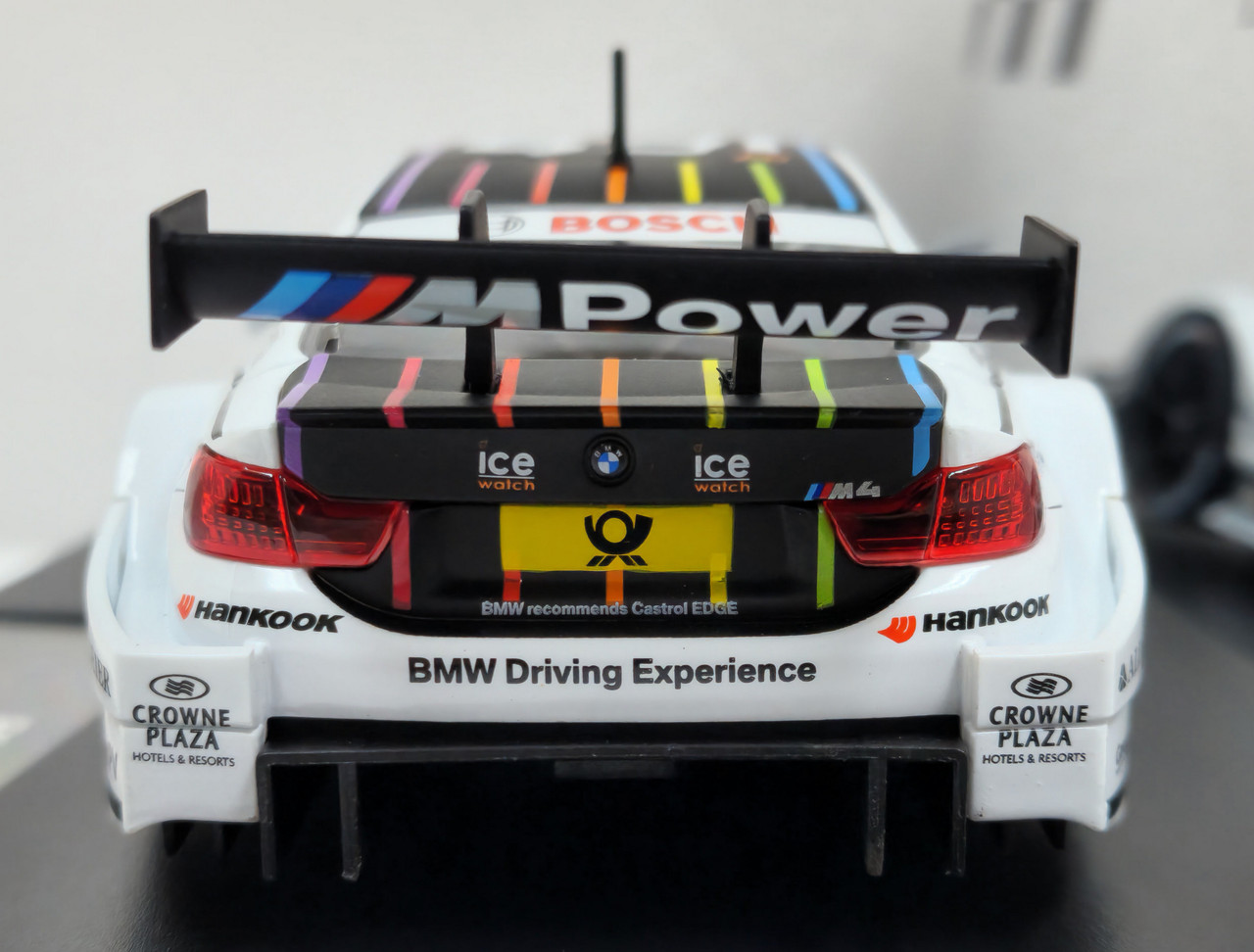 ミニカー BMW M4 DTM 2014 BMW M4 DTM, White - Showcasts 68256W - 1/24 Scale Diecast Model