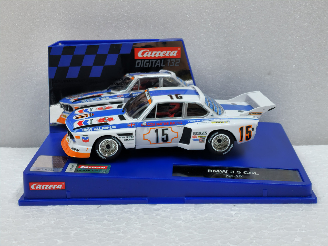 Carrera BMW 3.5 CSL n°3 Silverstone digitale - Circuits de Legende
