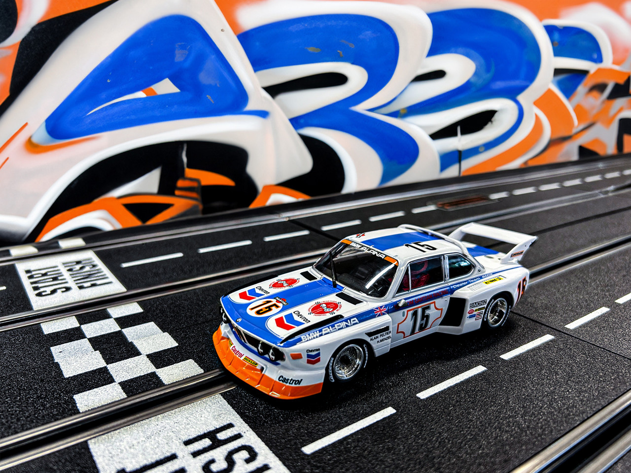 32028 Carrera Digital 132 BMW 3.5 CSL, #15 1:32 Slot Car - Great
