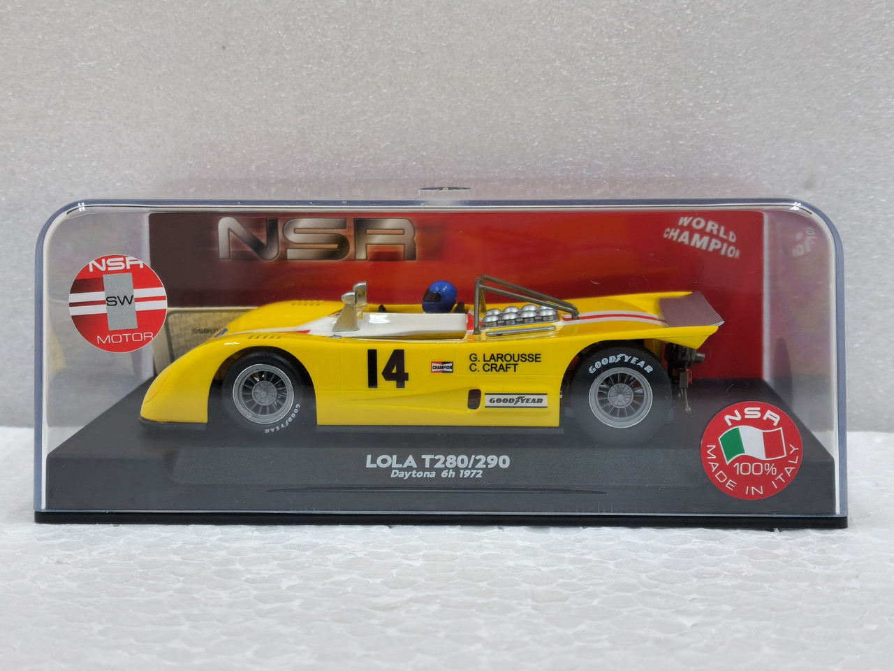 0532SW NSR Lola T280/290 6h Daytona 1972, #14 1:32 Slot Car