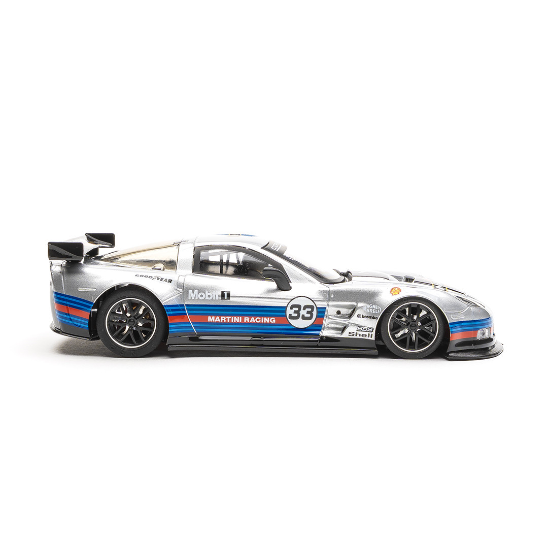 0533AW NSR Chevrolet Corvette C6.R Martini Grey Livery, #33 1:32