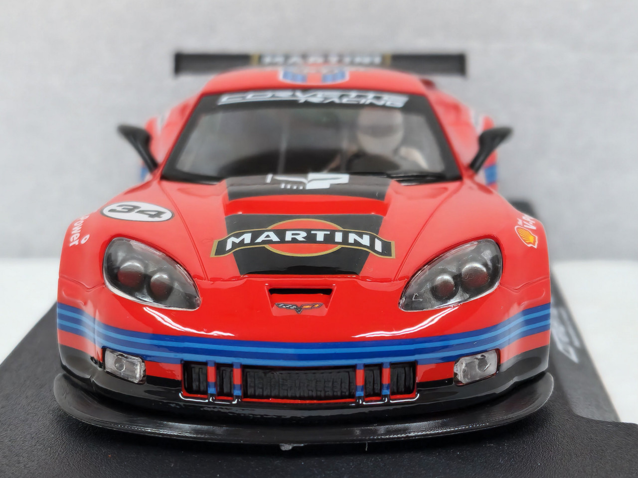 0534AW NSR Chevrolet Corvette C6.R Martini Red Livery, #34 1:32