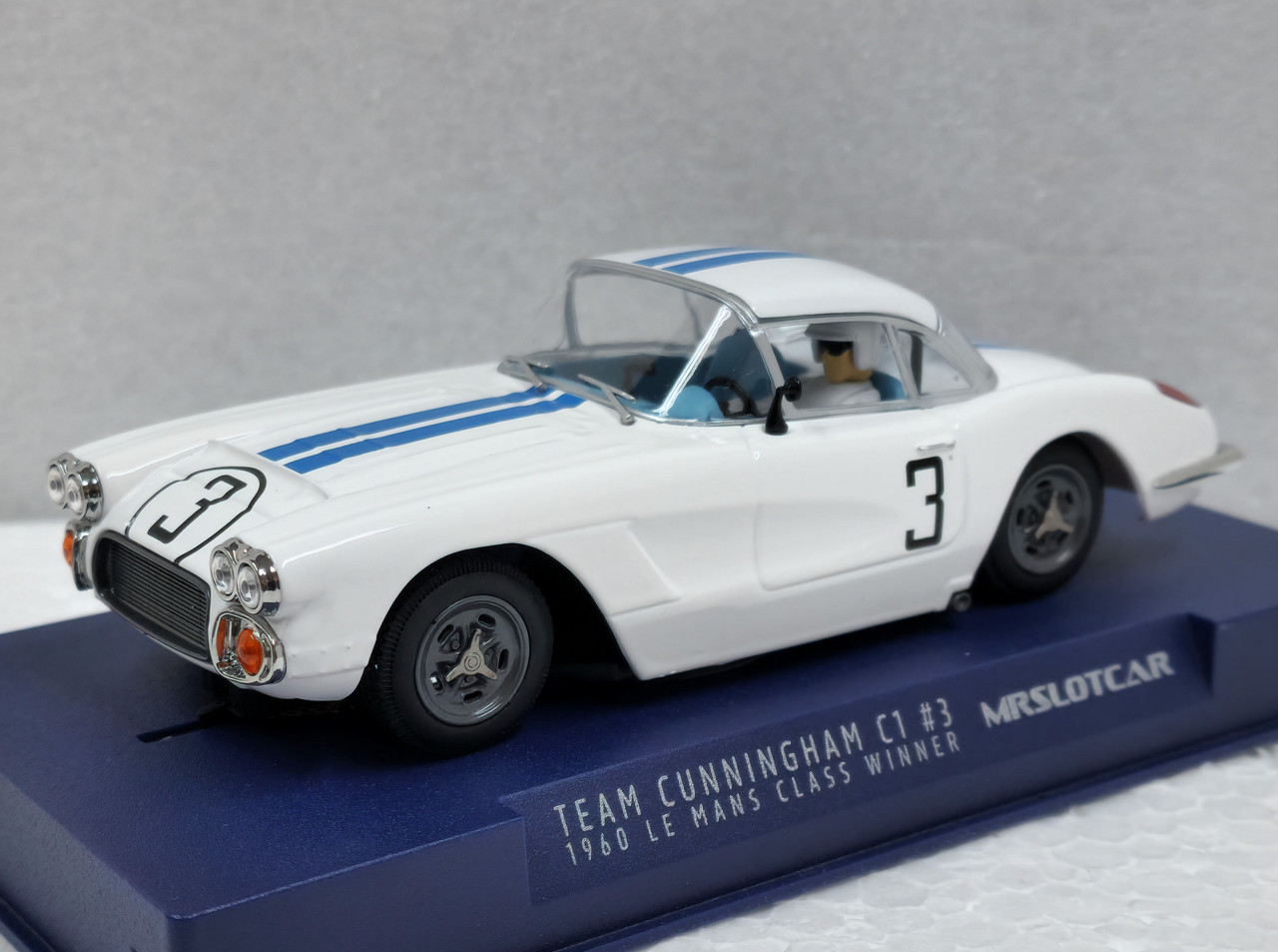 MR1502 MR SLOTCAR Chevrolet Corvette C1 24h Le Mans 1960 Team