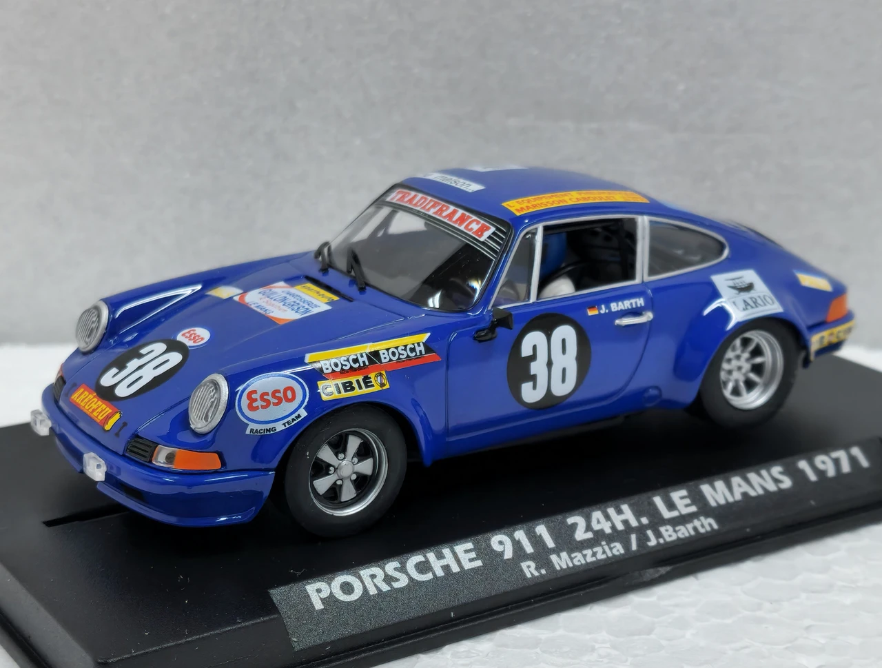 Voiture Slot Porsche 911 Carrera S Cabriolet N°38 Carrera 1/32ème – Occasion Parfaite – 12V