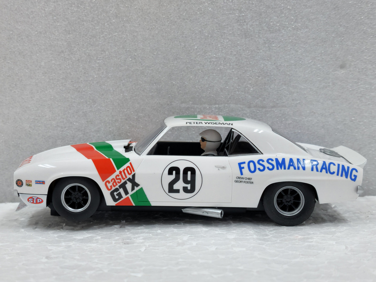 C4643 Scalextric Chevrolet Camaro - Castrol Racing Trans Am 1971