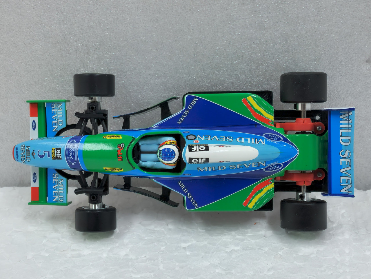 Carte à Collectionner BRAVO SPORT – Michael Schumacher, Benetton F1 (années 90)