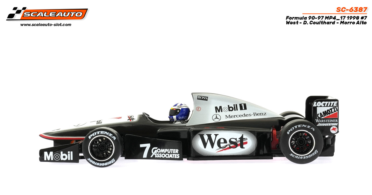 SC-6387 Scaleauto Formula 90/97 Mclaren MP4/13 1998 West David