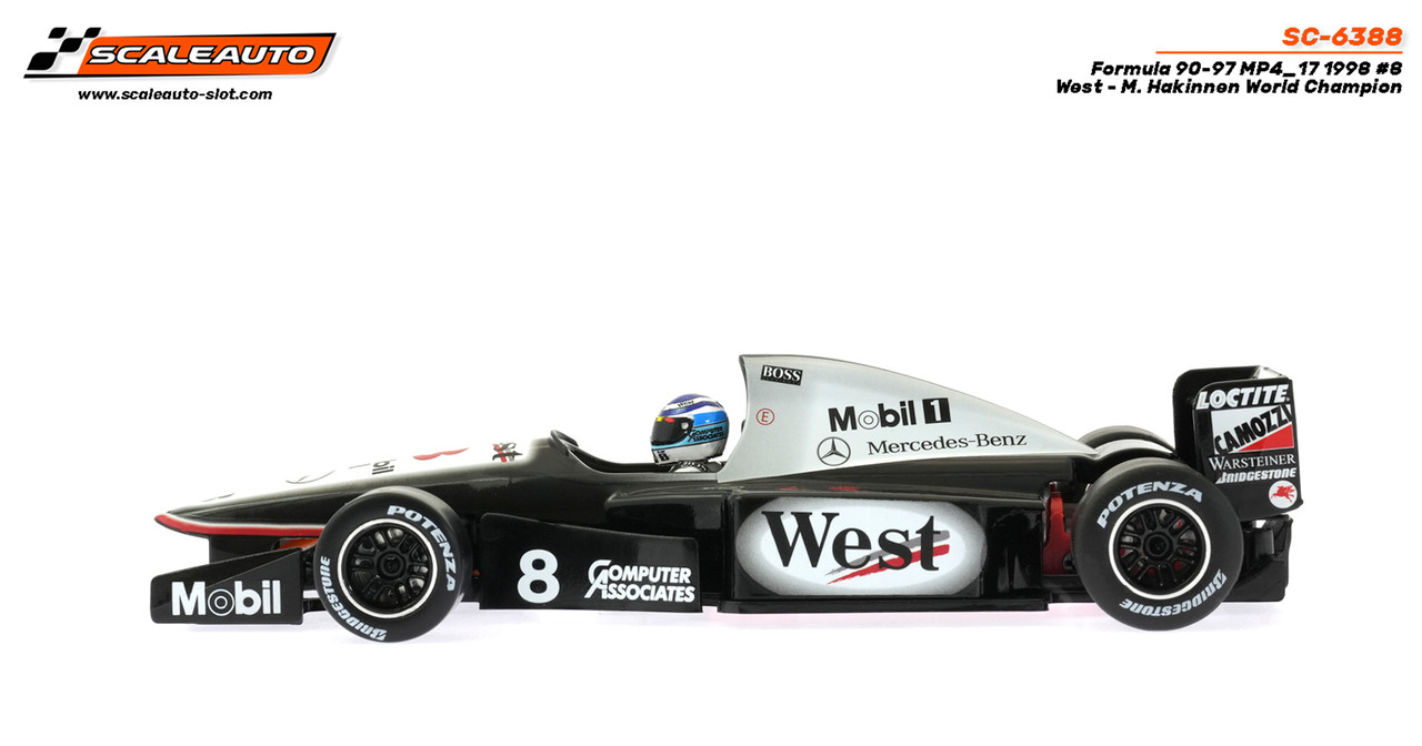 SC-6388 Scaleauto Formula 90/97 Mclaren MP4/13 1998 West