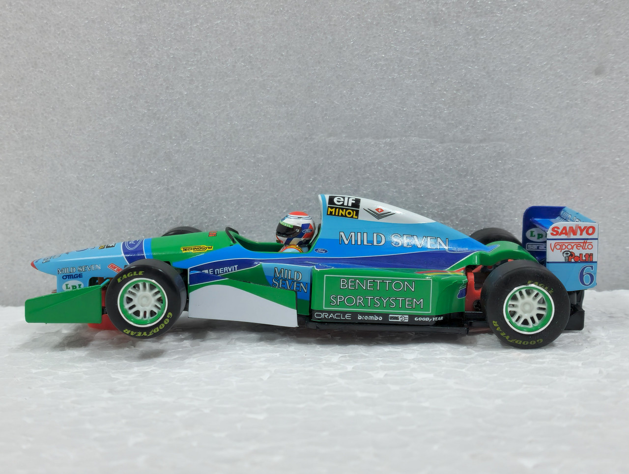 Benetton Ford B194 Jos Verstappen #6 1994 Minichamps 1/43 F1 Formule 1