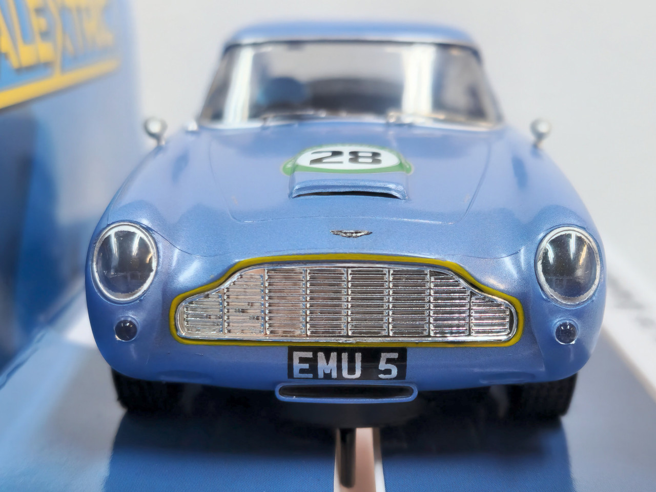 C4599 Scalextric Aston Martin DB5 Blue & Yellow Historic GT Racing