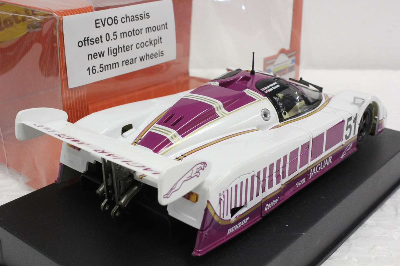 SICA07D Slot.it Jaguar XJR6 1st Silverstone 1986 #51, 1:32 Slot