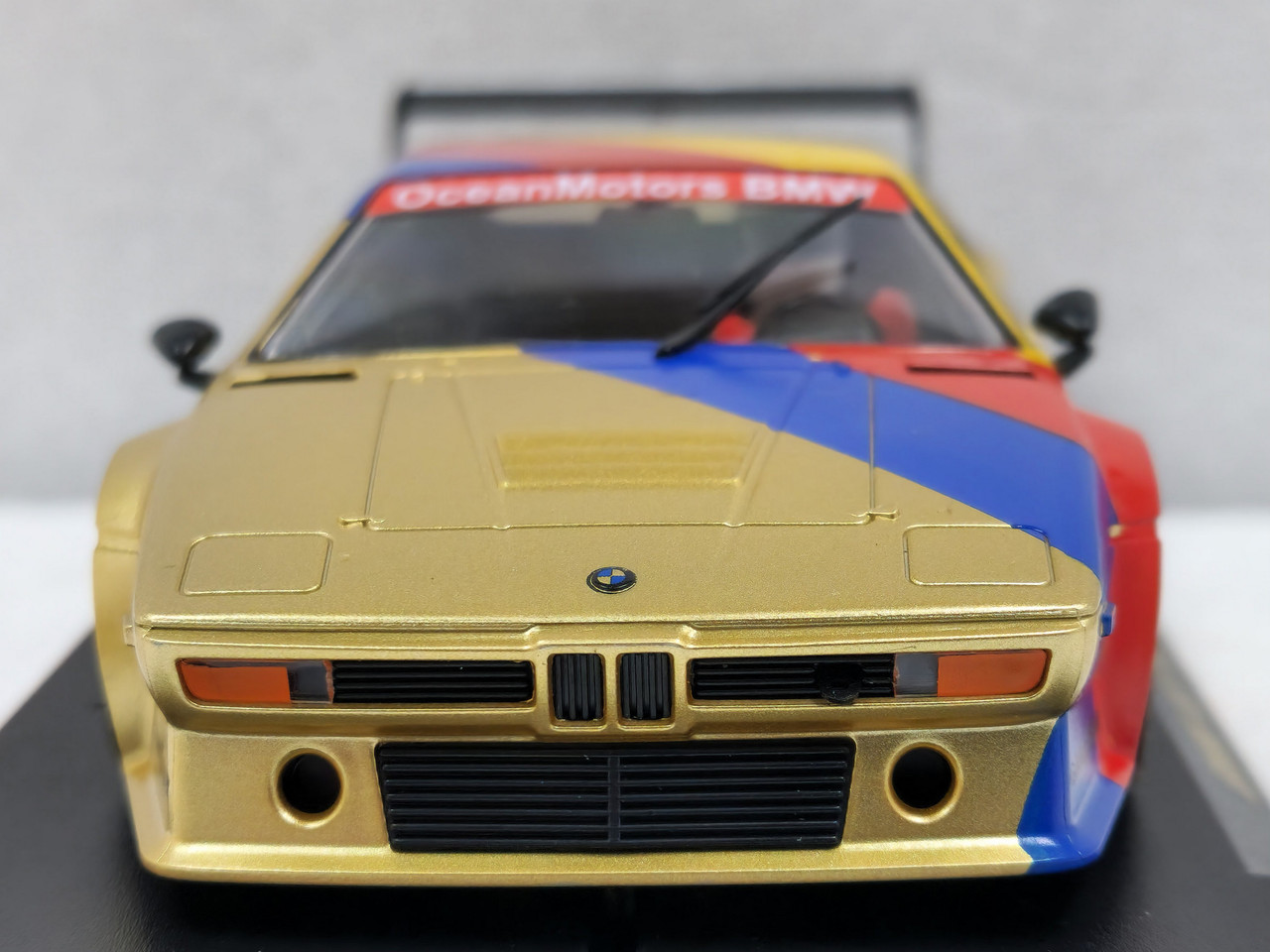 E2108 Fly BMW M1 Iconic Collection Gold 1:32 Slot Car - Great