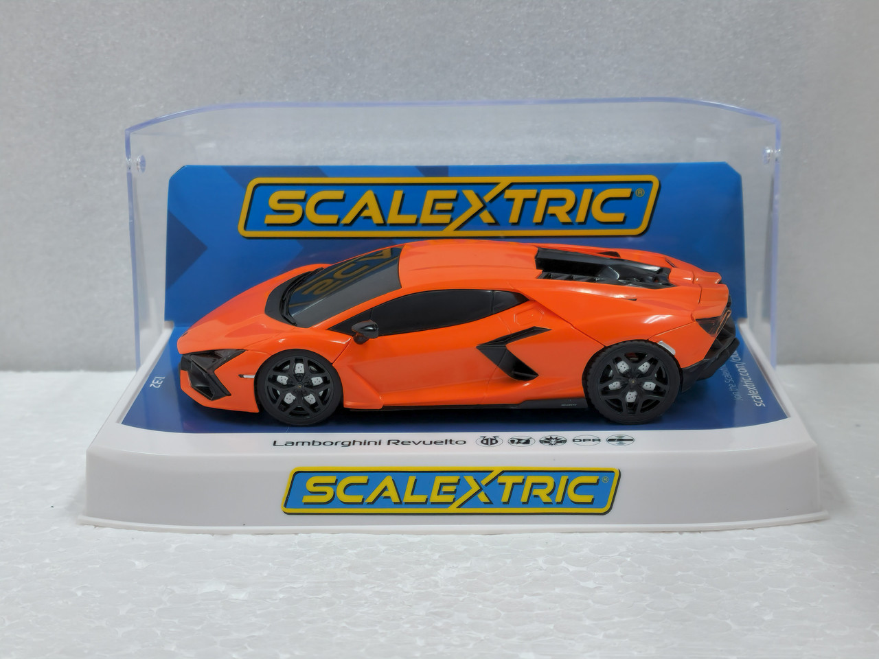 C4523 Scalextric Lamborghini Revuelto Arancio Apodis 1:32 Slot Car