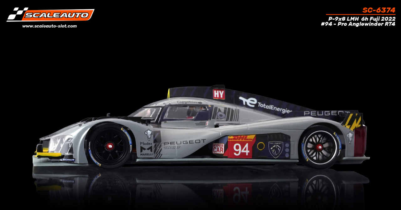 SC-6374 Scaleauto Pro Racing Peugeot 9X8 LMH Hypercar 6h Fuji 2022