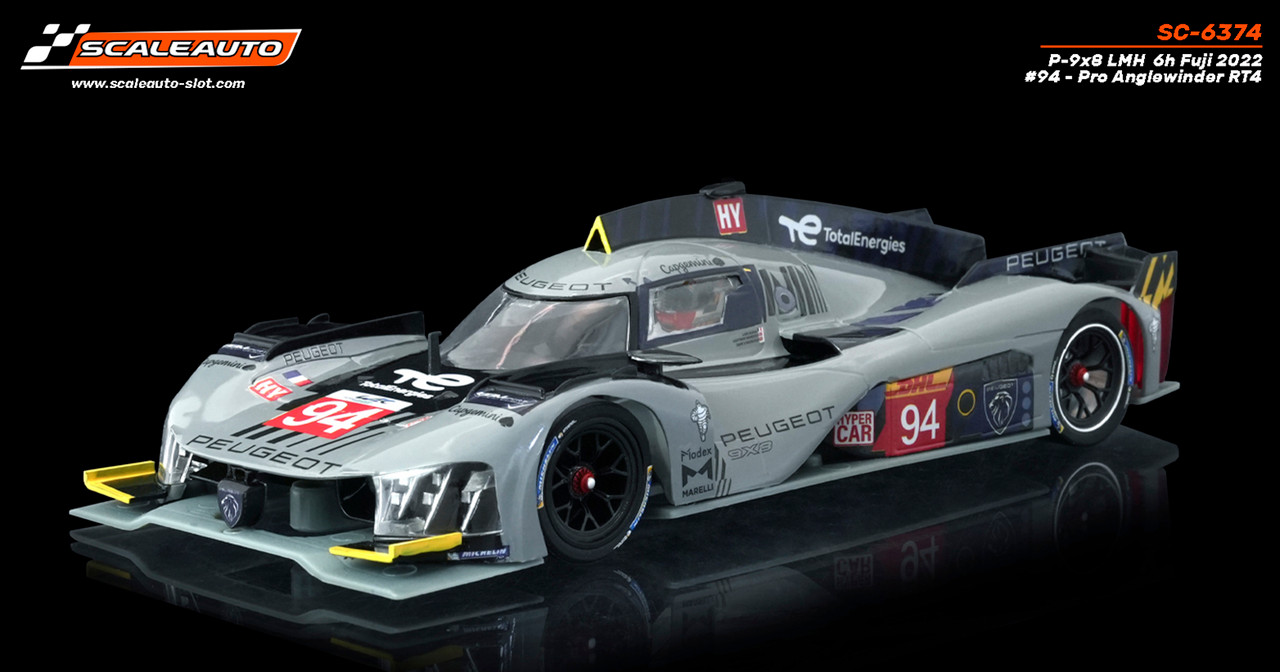 SC-6374 Scaleauto Pro Racing Peugeot 9X8 LMH Hypercar 6h Fuji 2022