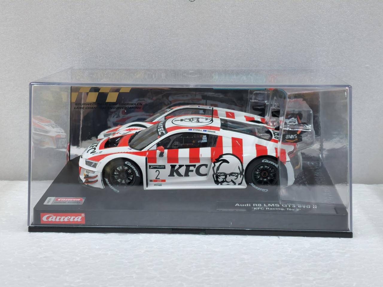 23991 Carrera Digital 124 Audi R8 LMS GT3 evo II KFC Racing, #2 1