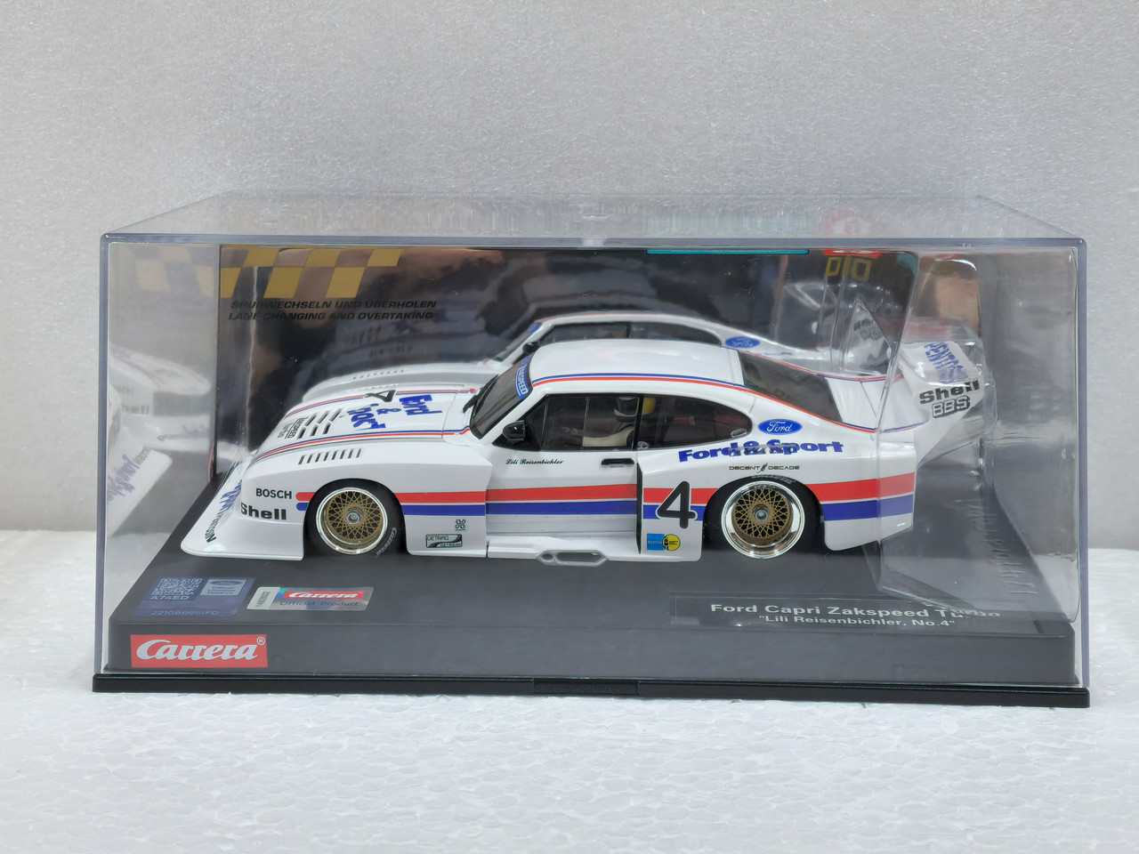 23996 Carrera Digital 124 Ford Capri Zakspeed Turbo Lili