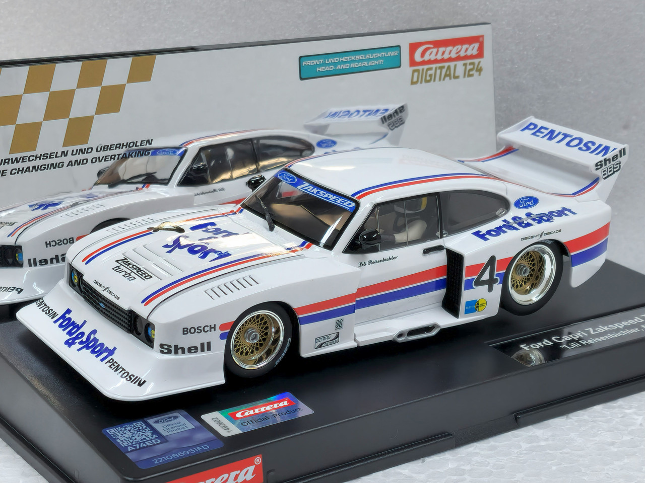 Fly #96008 Ford Capri RS Turbo Modellfahrzeug des Jahres 2002 1/32 Slot