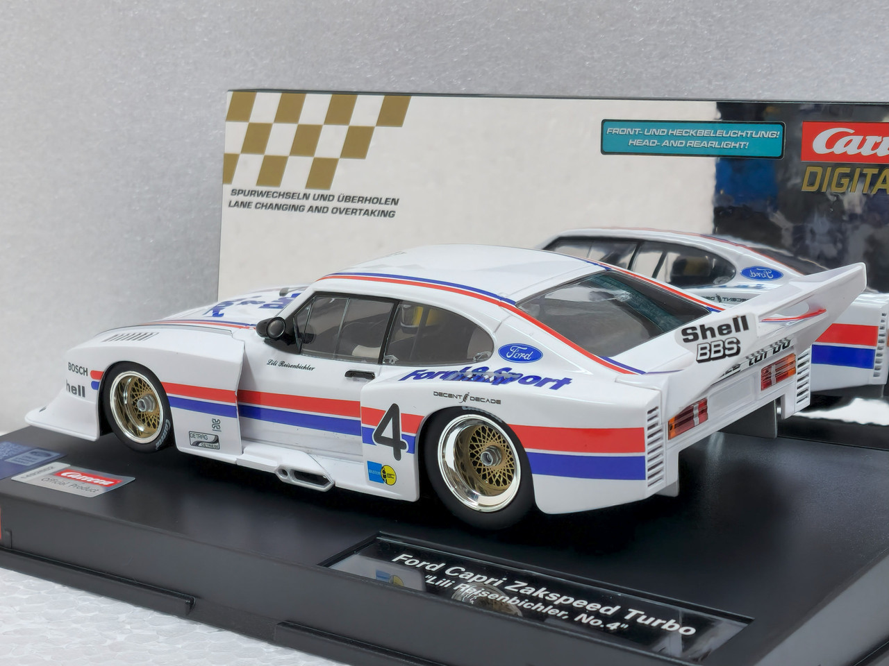 23996 Carrera Digital 124 Ford Capri Zakspeed Turbo Lili