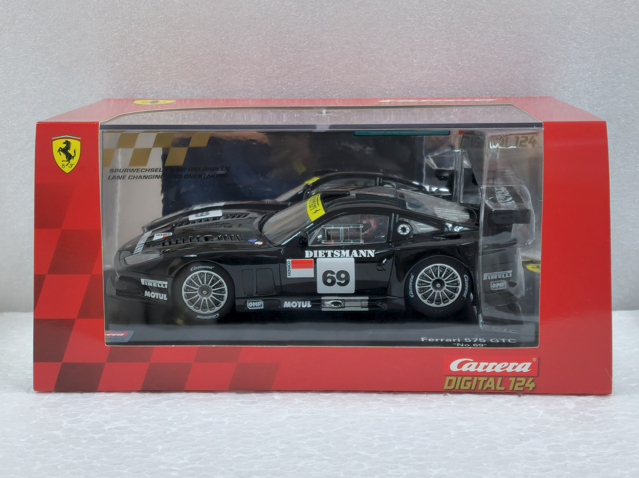 23999 Carrera Digital 124 Ferrari 575 GTC, #69 1:24 Slot Car
